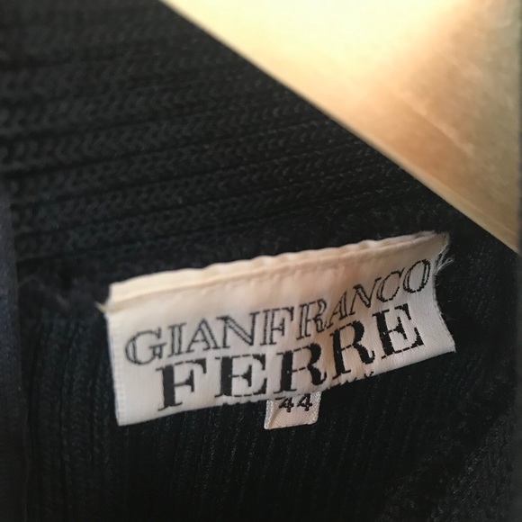 Gianfranco Ferre navy blue sweater - Picture 8 of 11